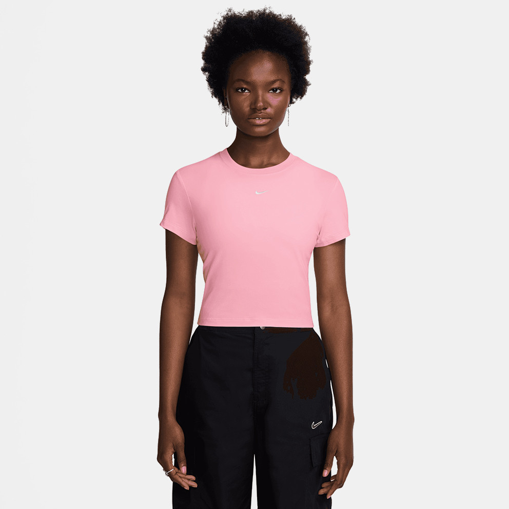  Nike Sportswear Chill Knit Γυναικείο Cropped T-shirt (9000209221_82573) 2025
