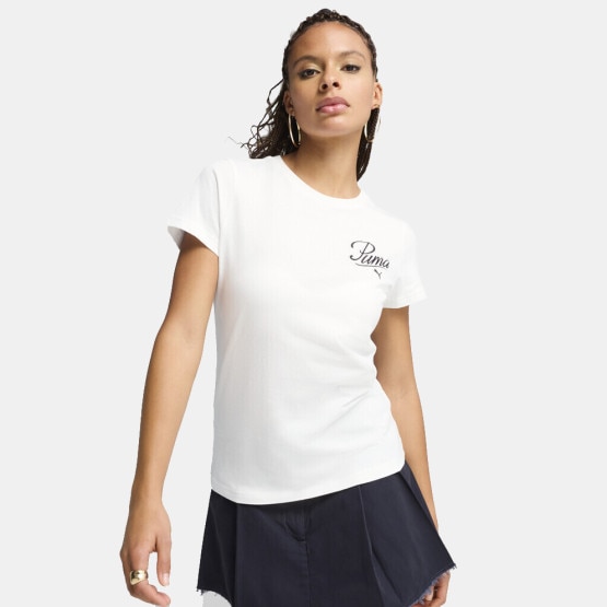 Puma Essentials Script Γυναικείο T-Shirt