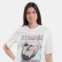 Only Onlrolling Stones Life S/S Top Box Jrs