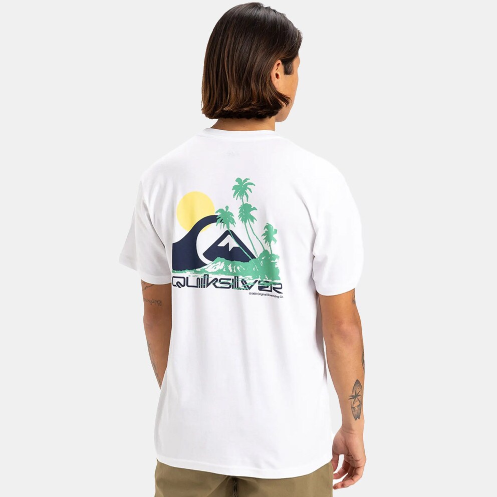 Quiksilver Palm Lines Ανδρικό T-Shirt