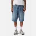 Levi's 478 Baggy Shorts Med Indigo - Worn In