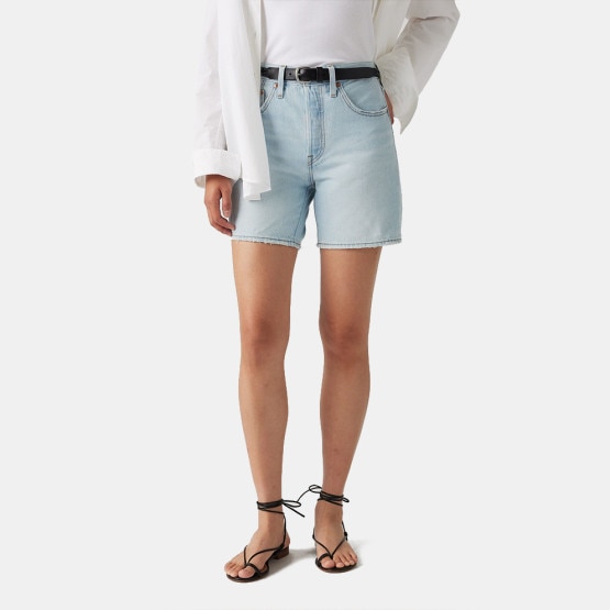 Levi's 501® Mid Thigh Short Lw Light Indigo - Worn