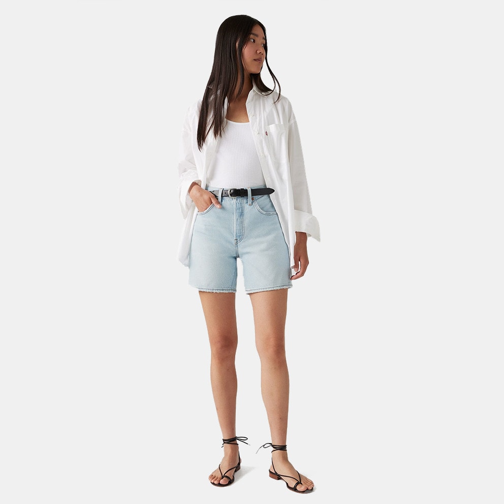 Levi's 501® Mid Thigh Short Lw Light Indigo - Worn