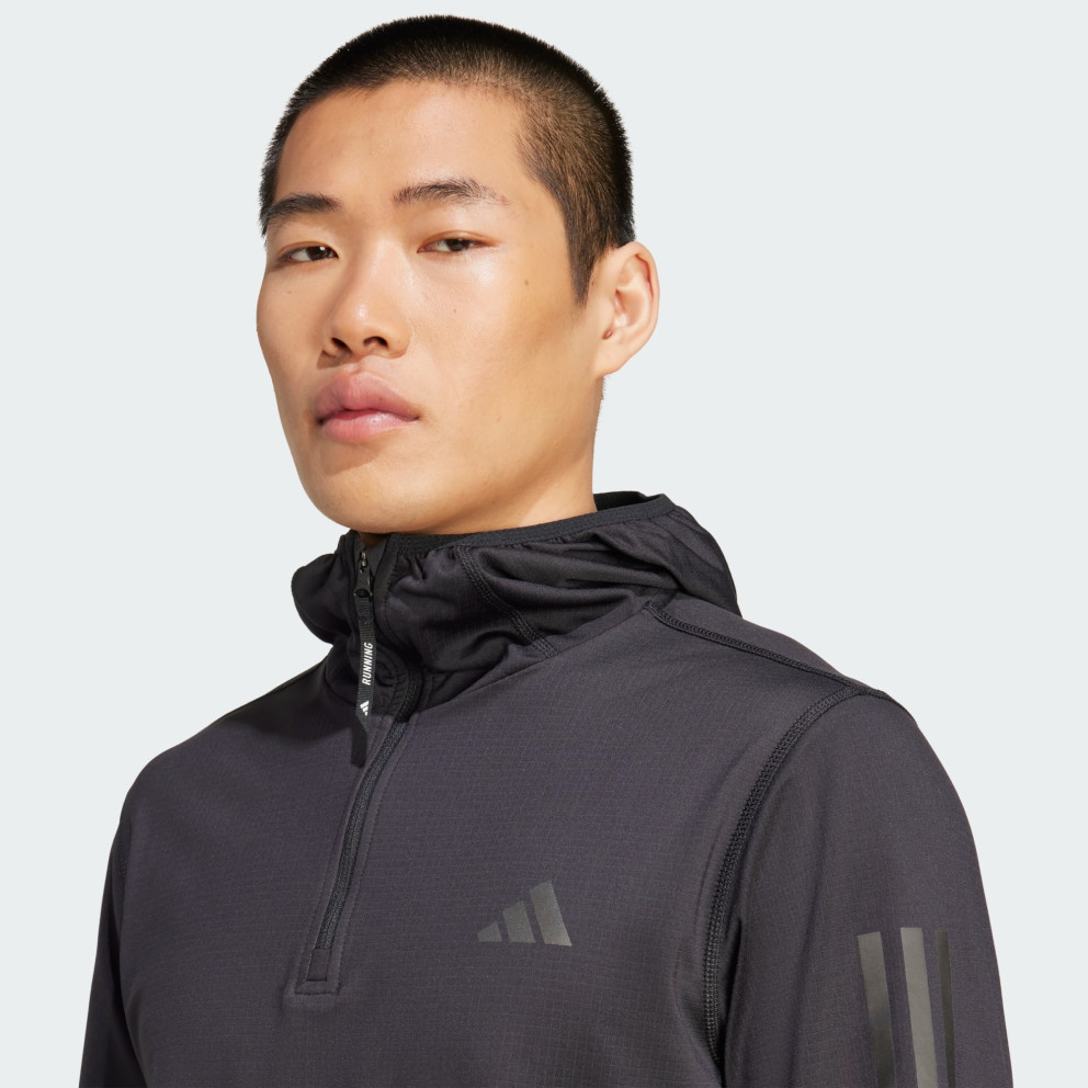 adidas Own The Run Winterized Hooded Half-Zip