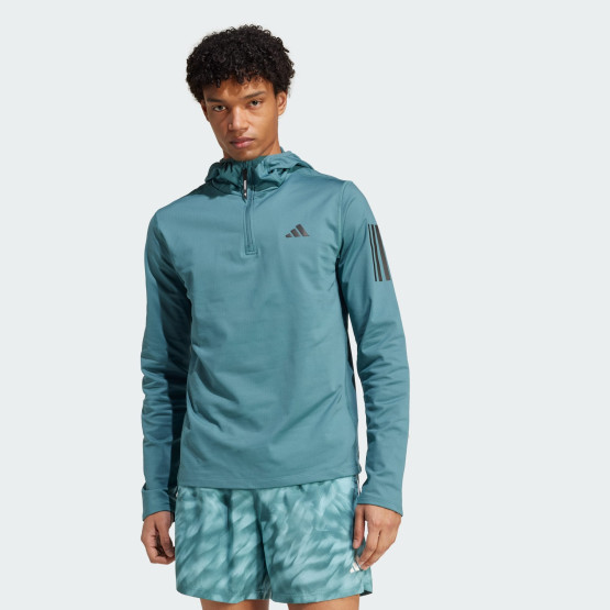 adidas Own The Run Winterized Hooded Half-Zip