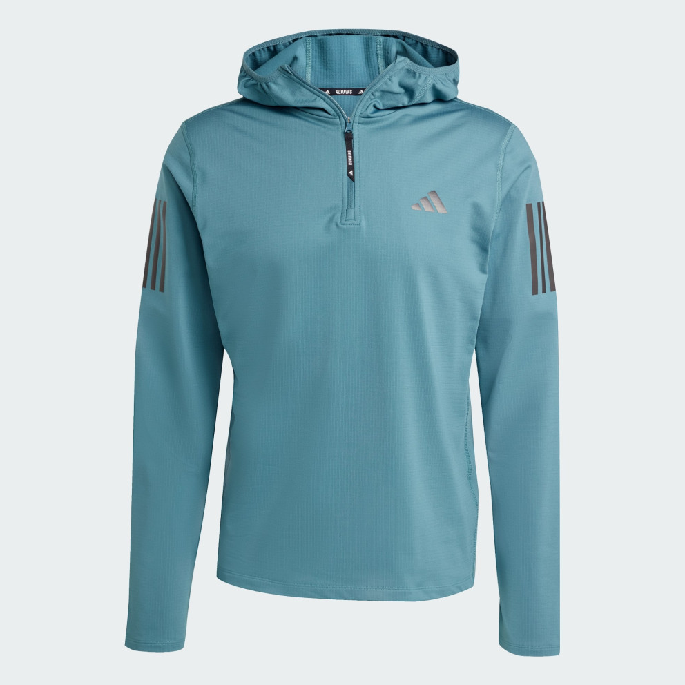 adidas Own The Run Winterized Hooded Half-Zip