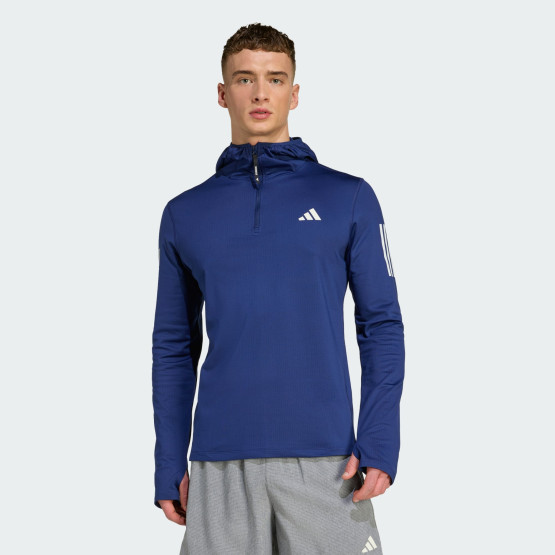 adidas Own The Run Winterized Hooded Half-Zip