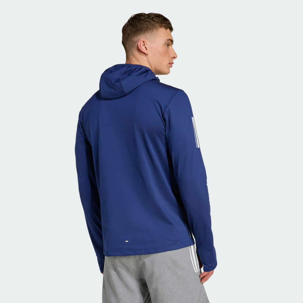 adidas Own The Run Winterized Hooded Half-Zip
