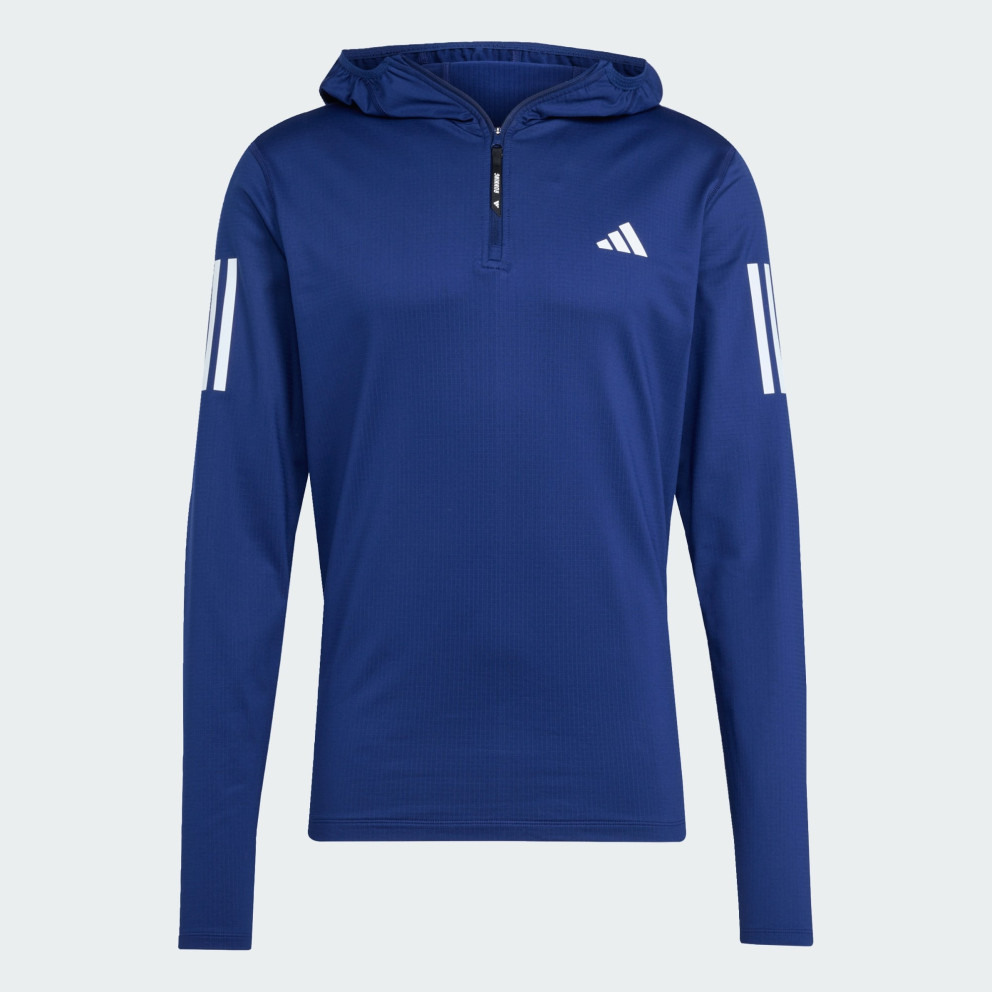 adidas Own The Run Winterized Hooded Half-Zip