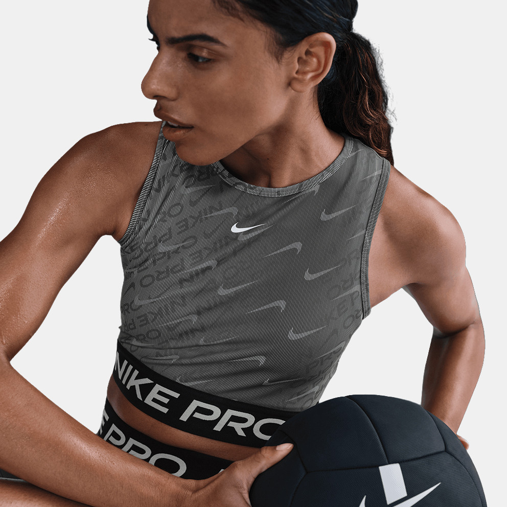 Nike W Np Df Crop Tank Aop