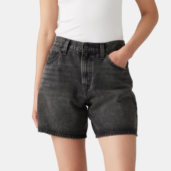 Levi's High Baggy Short Blacks