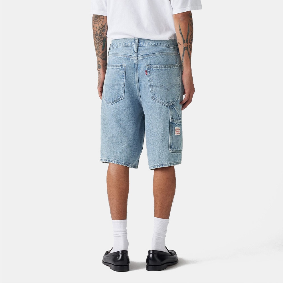 Levi's 568 Loose Crpntr Shorts Light Indigo - Flat