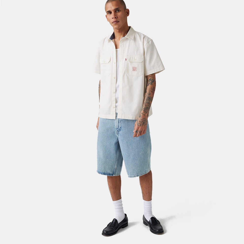 Levi's 568 Loose Crpntr Shorts Light Indigo - Flat