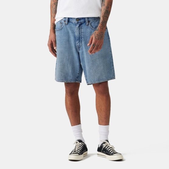 Levi's 468 Loose Shorts Light Indigo - Flat Finish