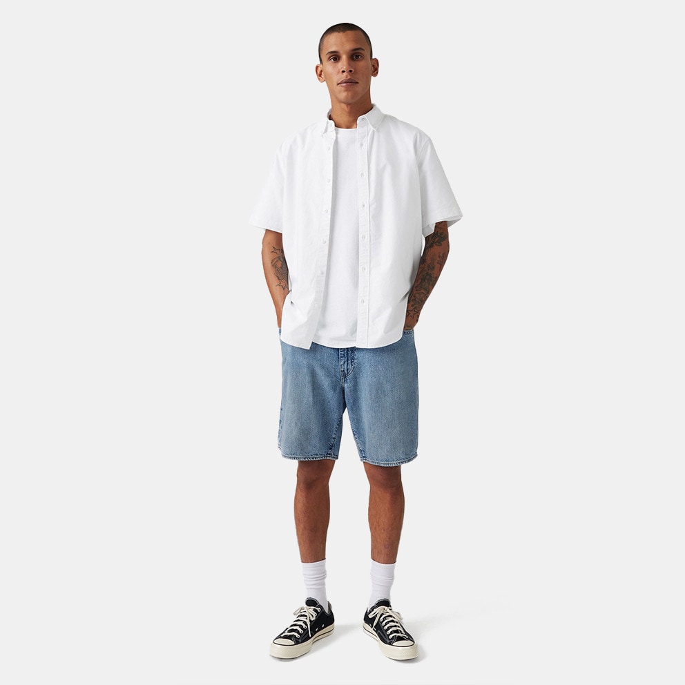 Levi's 468 Loose Shorts Light Indigo - Flat Finish