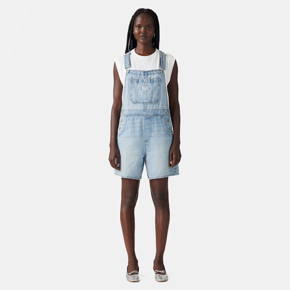 Levi's Utility Shortall Light Indigo - Worn In