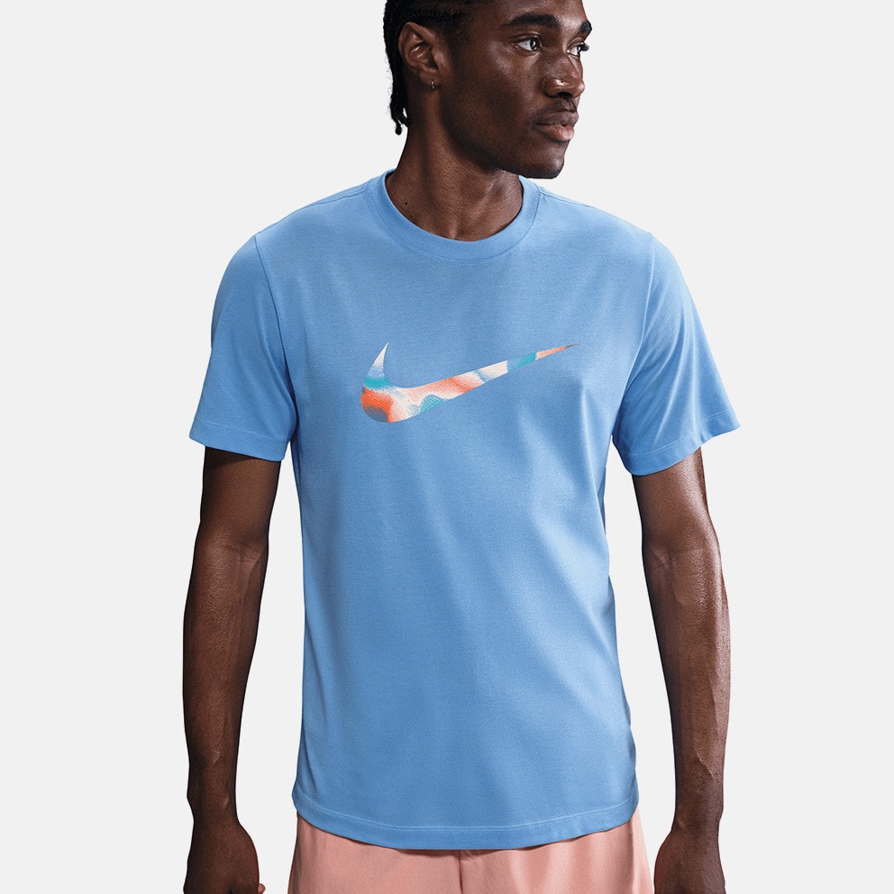 Nike M Nk Df Tee Lava Swoosh