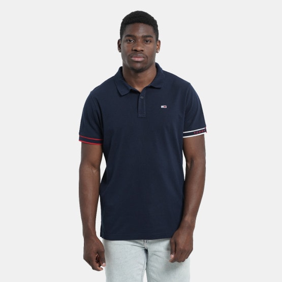 Tommy Jeans Slim Ανδρικό Polo T-Shirts