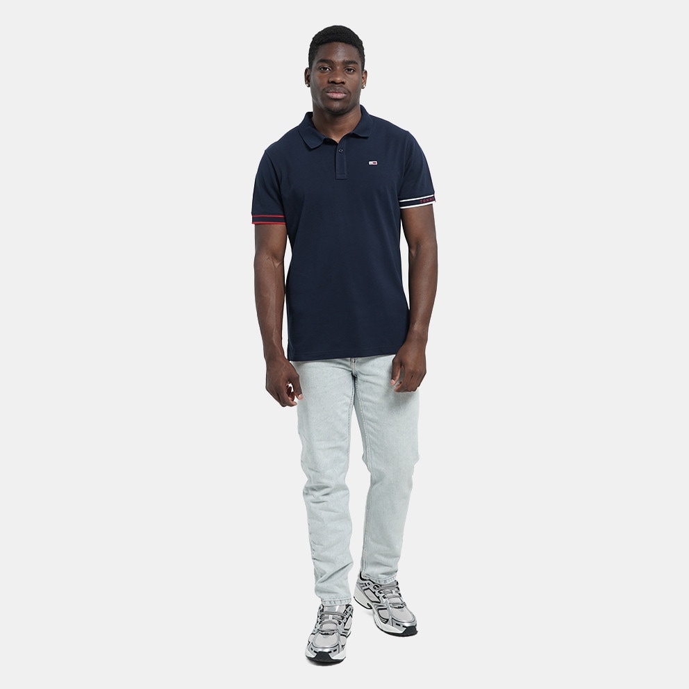 Tommy Jeans Slim Ανδρικό Polo T-Shirts