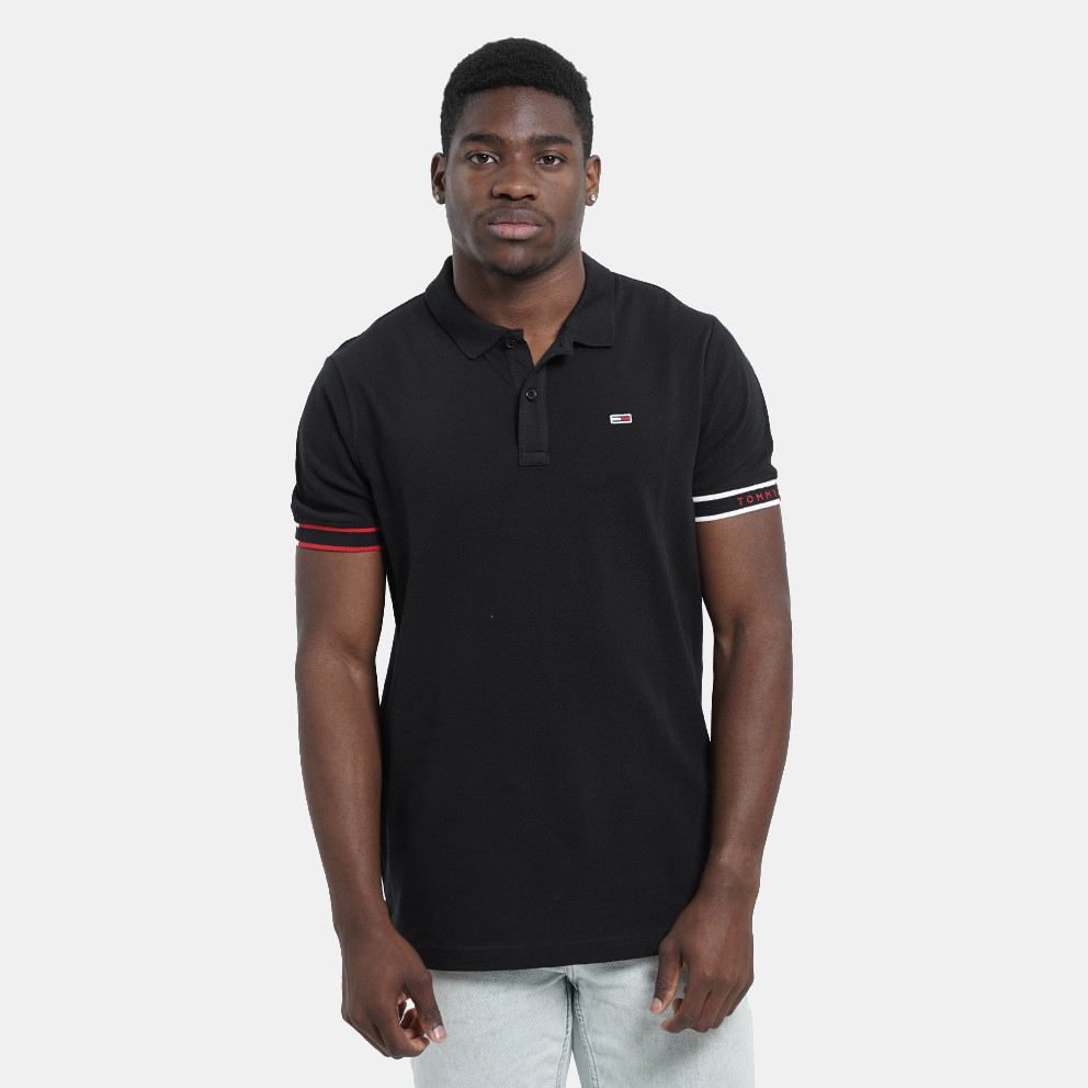 Tommy Jeans Slim Ανδρικό Polo T-Shirts