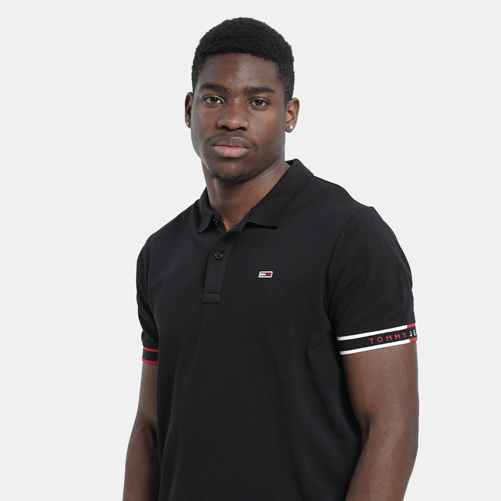 Tommy Jeans Slim Ανδρικό Polo T-Shirts