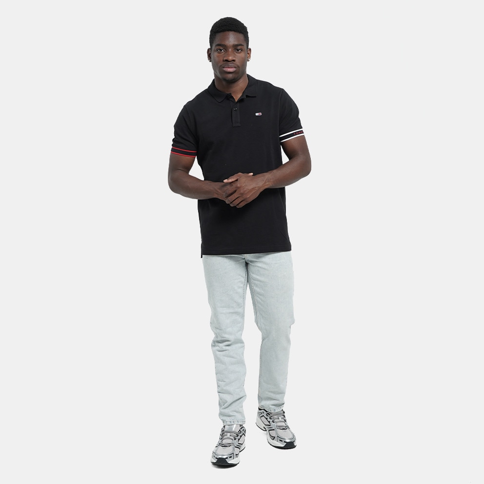 Tommy Jeans Slim Ανδρικό Polo T-Shirts