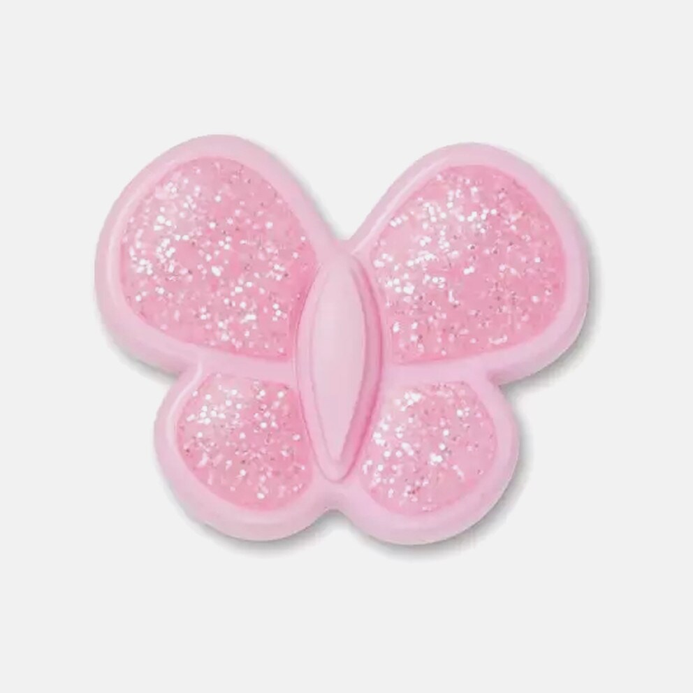 Crocs Jibbitz Tiny Pink Glitter Butterfly