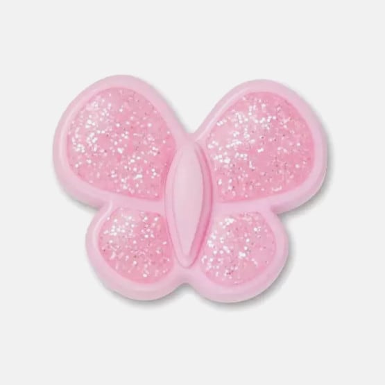 Crocs Jibbitz Tiny Pink Glitter Butterfly