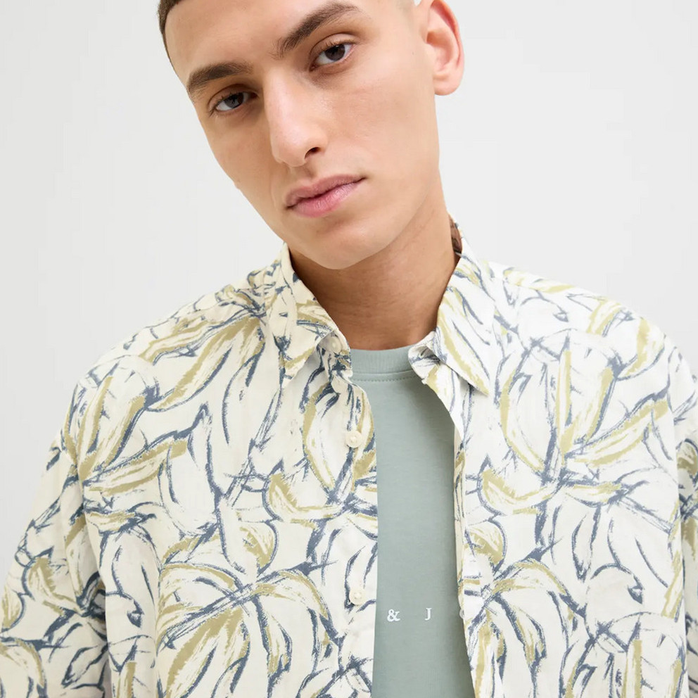 Jack & Jones Jorjoshua Split Aop Shirt Ss Ln