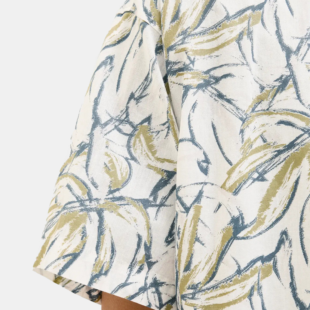 Jack & Jones Jorjoshua Split Aop Shirt Ss Ln