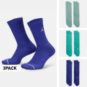 Jordan U J Ed Cush Poly Crew 3Pr 144