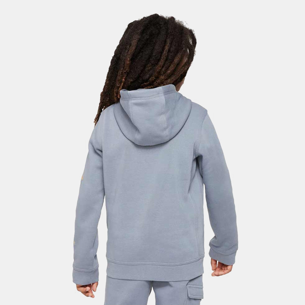 Nike Fleece Παιδικό Φούτερ με Κουκούλα Sportswear