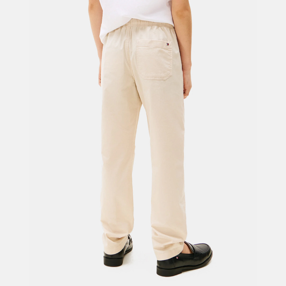Tommy Jeans Regular Pull On Poplin Pant