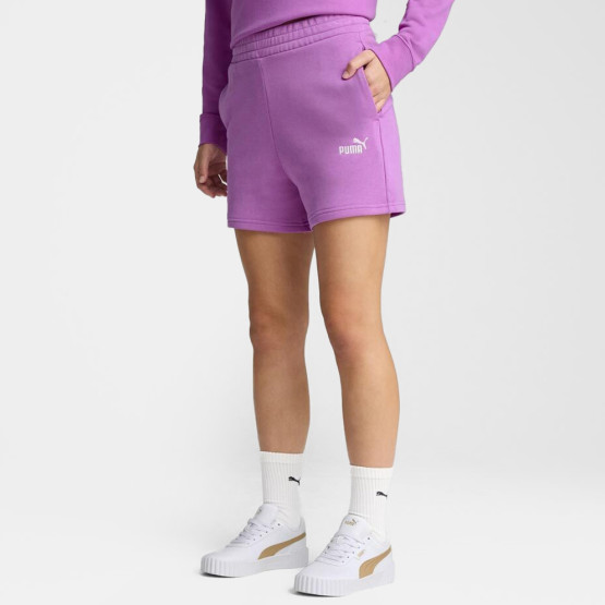 Puma Ess Small No. 1 Logo 5'' High-Waist Shorts Tr