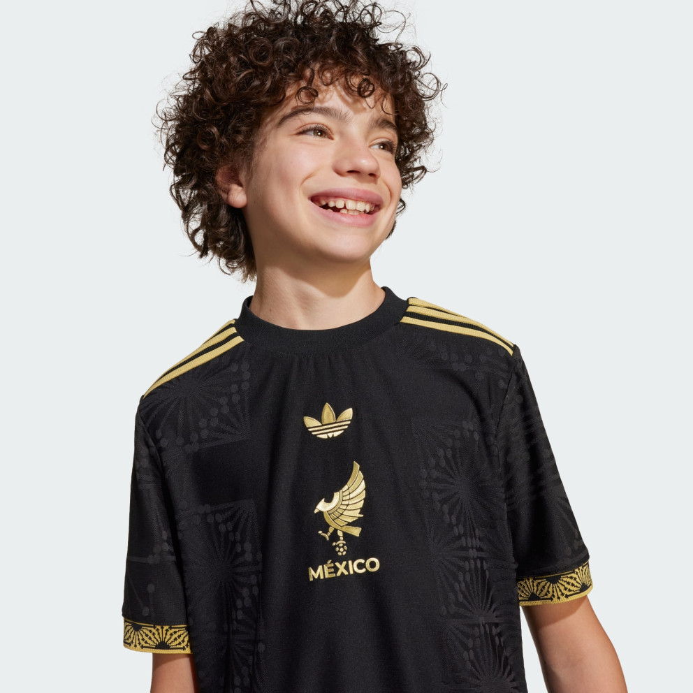 adidas Mexico 25 Gold Jersey Kids