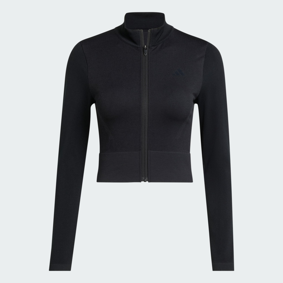 adidas Workout Essentials Full-Zip Knit Jacket