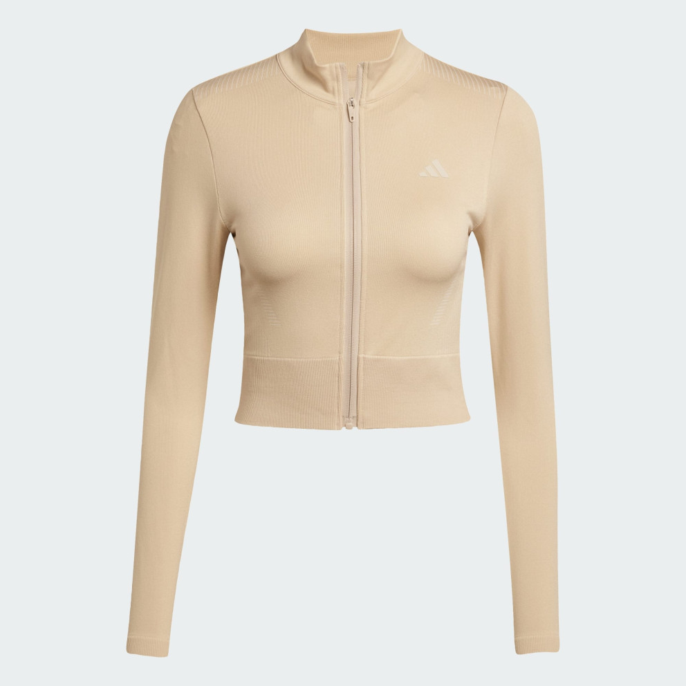 adidas Workout Essentials Full-Zip Knit Jacket
