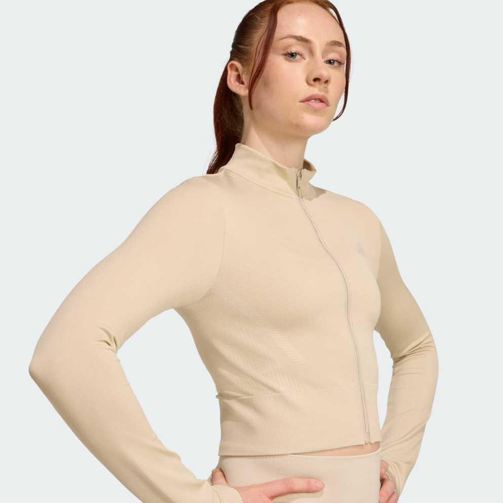 adidas Workout Essentials Full-Zip Knit Jacket