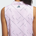 adidas Ultimate365 Printed Sleeveless Polo Shirt