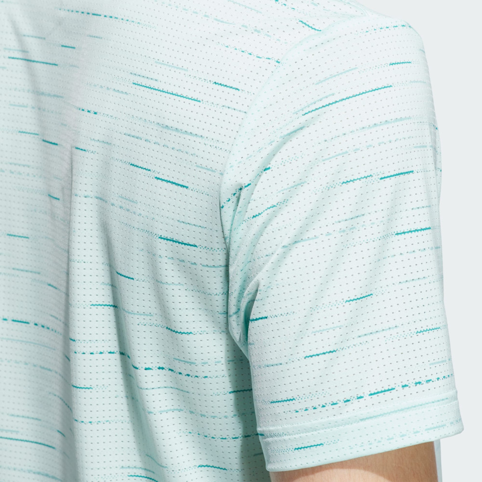 adidas Ultimate365 Mesh Glimmer Print Polo Shirt