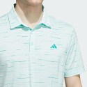 adidas Ultimate365 Mesh Glimmer Print Polo Shirt