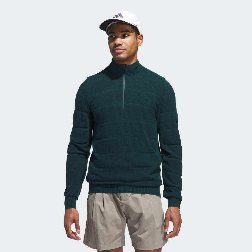 adidas Ultimate365 Tour Wind Knit Quarter-Zip