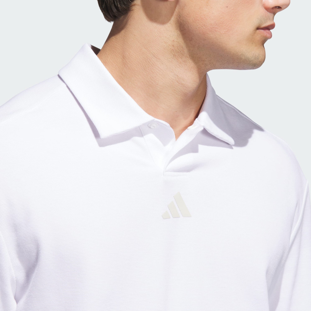 adidas Beyond Long Sleeve Loose Fit Polo Shirt