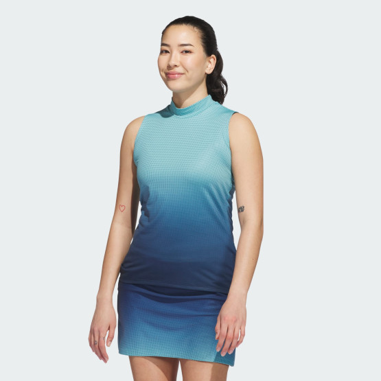 adidas Ultimate365 Gradient Sleeveless Mock Neck Top