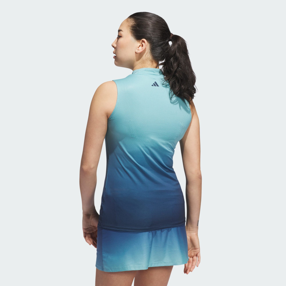 adidas Ultimate365 Gradient Sleeveless Mock Neck Top