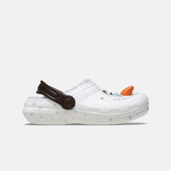 Crocs Classic Lined Frozen Olaf Βρεφικά Σανδάλια