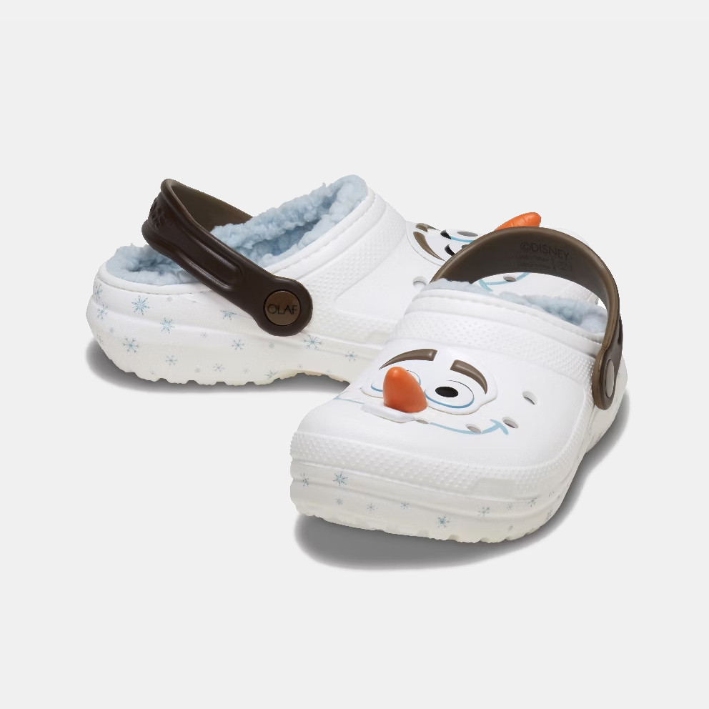 Crocs Classic Lined Frozen Olaf Παιδικά Σανδάλια