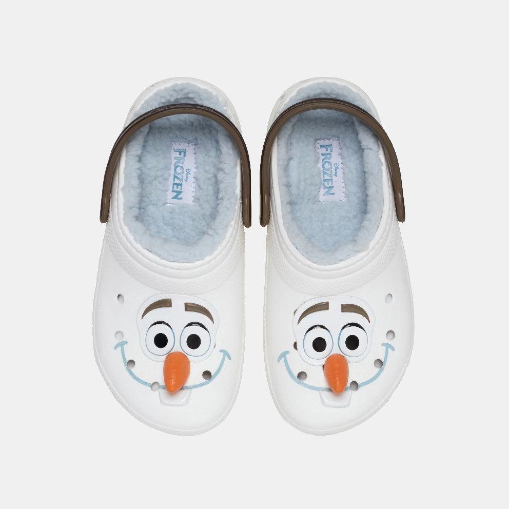 Crocs Classic Lined Frozen Olaf Παιδικά Σανδάλια