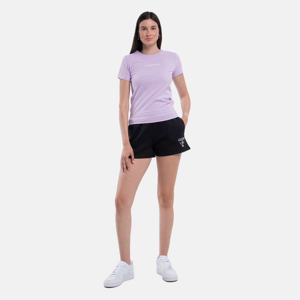 Guess Slim Logo Print Γυναικείο T-Shirt