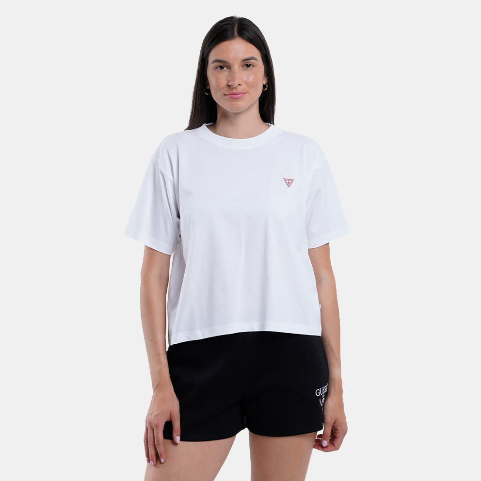 Guess Boxy Mini Triangl Γυναικείο T-Shirt